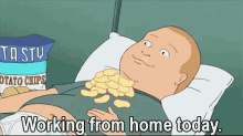 Working From Home GIF - King Of The Hill Bobby Working From Home GIFs