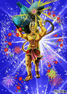 Hanuman Hindu God Gif GIF - Hanuman Hindu God Gif Hindu God Hd GIFs
