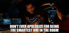 Dont Apologize GIF - Dont Apologize Smart GIFs