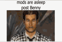Benny Fallout New Vegas GIF - Benny Fallout New Vegas Mods Are Asleep GIFs