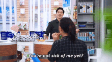 Superstore Jonah Simms GIF - Superstore Jonah Simms Youre Not Sick Of Me Yet GIFs