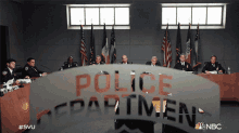 Police Council Law And Order Special Victims Unit GIF - Police Council Law And Order Special Victims Unit Police Meeting GIFs