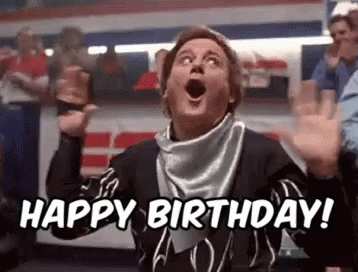 El GIF animado de Happy Birthday Funny Bill Murray perfecto para tus conver...