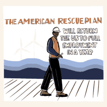the american rescue plan will return the us to full employment in one year american rescue plan employment full employment bidens100days