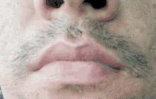 biting lip