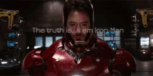 Truth Iron Man GIF - Truth Iron Man GIFs