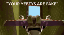 your yeezys are fake fake yeezys your are