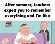 Back To School Teachers GIF - Back To School Teachers Family Guy GIFs