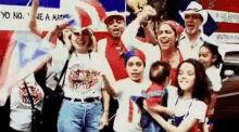 puertorico boricua welcome flag cheer