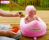 Baby  Playing With Water.Gif GIF - Baby  Playing With Water Water Baby GIFs