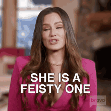 She Is A Feisty One Meredith Marks GIF - She Is A Feisty One Meredith Marks Real Housewives Of Salt Lake City GIFs