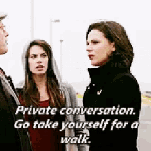 Private Conversation Once Upon A Time GIF - Private Conversation Once Upon A Time Ouat GIFs