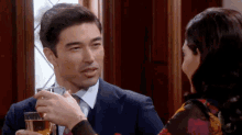 Days Of Our Lives Dool GIF - Days Of Our Lives Dool Drink GIFs