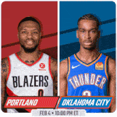 Portland Trail Blazers Vs. Oklahoma City Thunder Pre Game GIF - Nba Basketball Nba 2021 GIFs