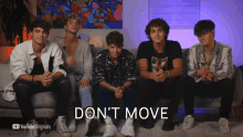 Dont Move Why Dont We GIF - Dont Move Why Dont We Released GIFs