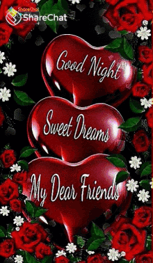 Goodnight Sweet Dreams GIF - Goodnight Sweet Dreams My Dear Friends GIFs