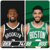 Brooklyn Nets (74) Vs. Boston Celtics (98) Third-fourth Period Break GIF - Nba Basketball Nba 2021 GIFs