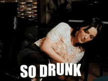 Jen Kirkman Drunk GIF - Jen Kirkman Drunk Wasted GIFs