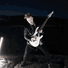 Playing Guitar Cole Rolland GIF - Playing Guitar Cole Rolland Rocking Out GIFs