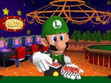 Luigi Mario And Luigi GIF - Luigi Mario And Luigi Cards GIFs