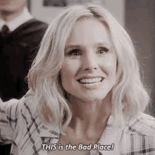 Krisen Bell This Is The Bad Place GIF - Krisen Bell This Is The Bad Place The Good Place GIFs