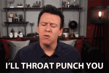 Ill Throat Punch You Angry GIF - Ill Throat Punch You Angry Fist Fight GIFs