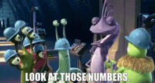 Monsters Inc Look At Those Numbers GIF - Monsters Inc Look At Those Numbers Numbers GIFs