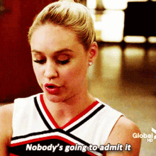 Glee Kitty Wilde GIF - Glee Kitty Wilde Nobodys Going To Admit It GIFs