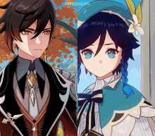 venti zhongli pensive crossarm moment venti zhongli pensive crossarm moment