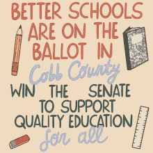 better schools are on the ballot ballot georgia ga better schools