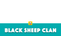 Navamojis Black Sheep Clan Sticker - Navamojis Black Sheep Clan Stickers