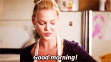 Greys Anatomy Izzie Stevens GIF - Greys Anatomy Izzie Stevens Good Morning GIFs