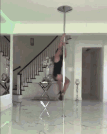 Pole Dancing Stripper GIF - Pole Dancing Stripper Wig GIFs