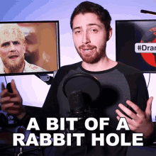 A Bit Of A Rabbit Hole Willy Mac GIF - A Bit Of A Rabbit Hole Willy Mac Dramaalert GIFs