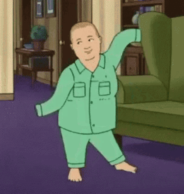 Doing His Happy Dance Bobby Hill GIF - Doing His Happy Dance Bobby Hill Mov...