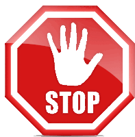 Victim2 Stop Sticker - Victim2 Stop Pause Stickers