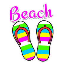 beach slippers flip flops rainbow summer beach slippers flip flops rainbow summer