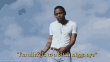 Kendrick Lamar Allergic To Bitch GIF - Kendrick Lamar Allergic To Bitch Element GIFs