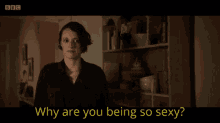 Fleabag Why Are You Being So Sexy GIF - Fleabag Why Are You Being So Sexy Hot Priest GIFs