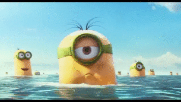 Minions Swim GIF - Minions Despicable Me Swim - Discover & Share GIFs