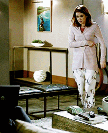 Greys Anatomy April Kepner GIF - Greys Anatomy April Kepner Pyjamas GIFs