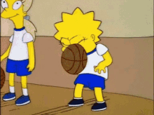 Lisa Simpson Basket Ball GIF - Lisa Simpson Basket Ball Sports GIFs