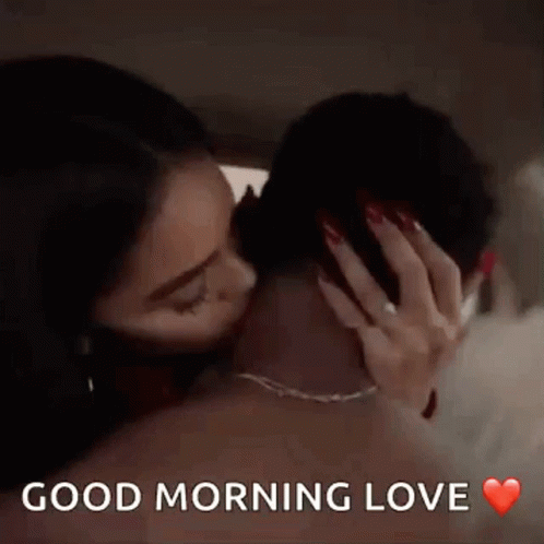 Romantic Morning Kiss Gifs Tenor