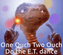Alien Et Dance GIF - Alien Et Dance One Ouch Tow Ouch GIFs