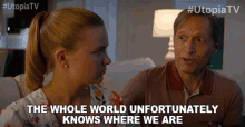 The Whole World Unfortunately Knows Where We Are GIF - The Whole World Unfortunately Knows Where We Are Tim Hopper GIFs