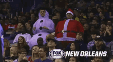 Pelicans Holiday Fan GIF - Fox Sports Fox Sports Holiday Gi Fs Fox Sports New Orleans GIFs