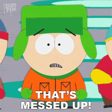 Thats Messed Up Kyle Broflovski GIF - Thats Messed Up Kyle Broflovski South Park GIFs