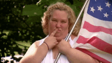 Muah GIF - Mama June 4th Of July Independence Day GIFs