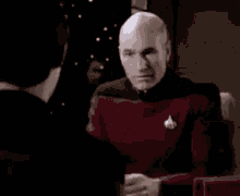 Captain Picard Frustrated GIF - Captain Picard Frustrated Ugh GIFs