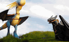 How To Train Your Dragon Toothless GIF - How To Train Your Dragon Toothless Stormfly GIFs